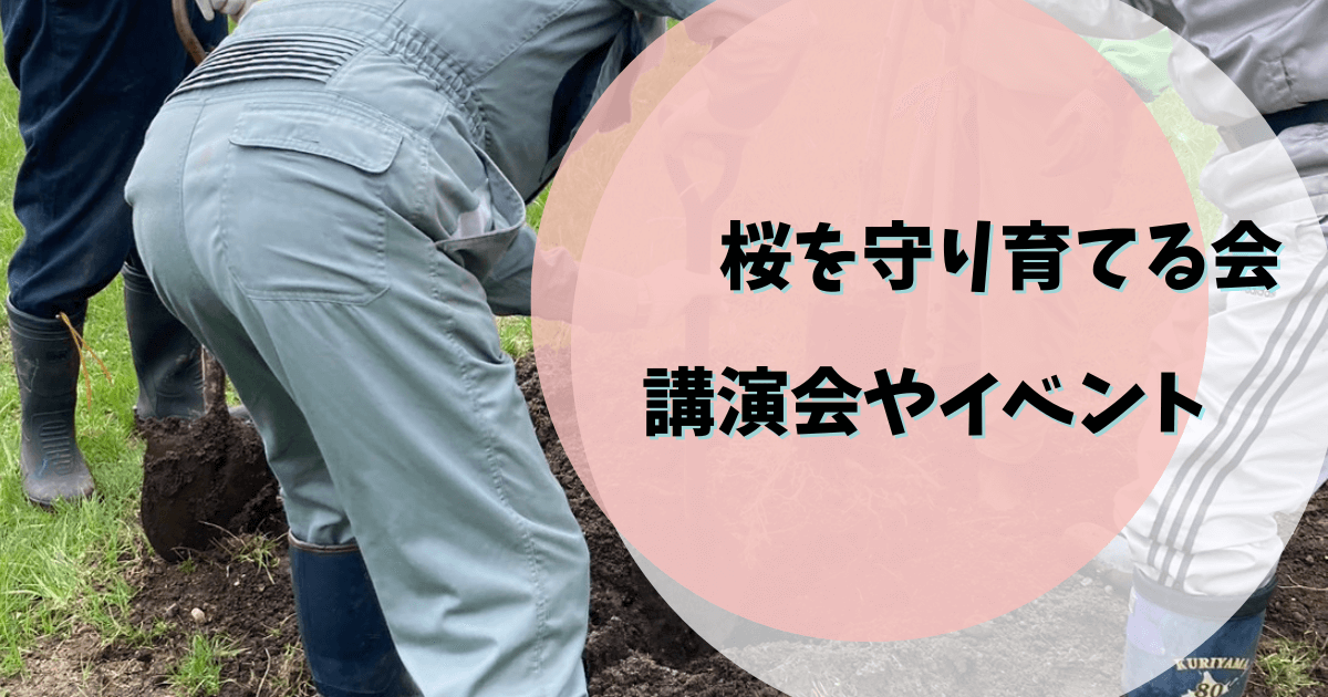 桜を守り育てる会,活動内容